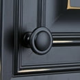 thumbnail image 4 of GlideRite 1-1/4 in. Classic Round Ring Cabinet Knobs, Matte Black, Pack of 25, 4 of 4