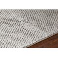 thumbnail image 3 of Hand-Woven Contemporary Rug 7'9x10'6 Silver, 3 of 7