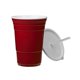 thumbnail image 2 of Red Cup Living Vaso con Tapa y Pajita, 24 oz, Rojo, 2 of 2