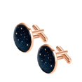 thumbnail image 2 of Constellation Elegant Dress Shirt Cufflinks Set Made of Stainless Steel for Formal Attire, 2 of 6