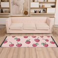 thumbnail image 2 of Yayeee Runner Rug for Bedroom 2'x6' Machine Washable Hallway Non Slip Mat, Cherries Pattern, 2 of 8