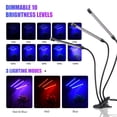 thumbnail image 4 of Labymos Grow Light for Indoor Plants 63 LEDs Plant Growing Light 10 Dimmable Levels 3/9/12H, 4 of 8