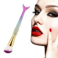 thumbnail image 4 of Makeup Brush Set 11pcs, Premium Synthetic Mermaid Make Up Brushes, 4 of 5
