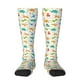 thumbnail image 1 of Fotbe Dinosaur Calcetas Divertidas Estampadas para Hombre y Mujer, Calcetas de Algodón hasta la Rodilla para Caminar, Correr, Enfermería y Embarazo, 1 of 6