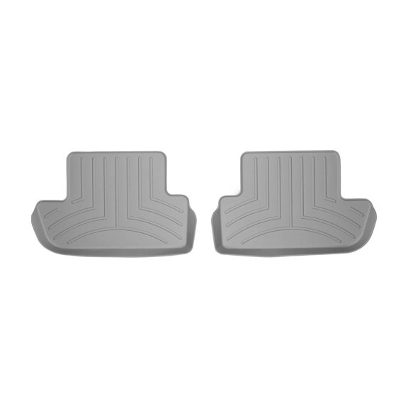 WeatherTech Custom Fit FloorLiners compatible with BMW M6, 640i - 2nd Row (2-Piece Liner), Grey