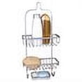 thumbnail image 2 of Home Basics Satin Nickel Shower Caddy Heavy Weight, 2 of 5