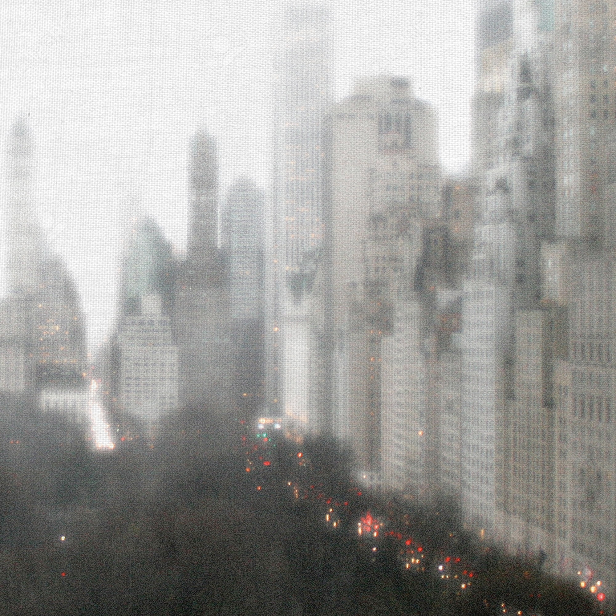 Masterpiece Art Gallery Above Central Park New York City Canvas Art Print 24" x 24"