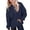 Navy, variant on SUXIAN Girls Hoodie Half Zip Long Sleeve Pullover Casual Loose Pocket Design Soft Cozy Kids Girls Hoodies 11-12 Years