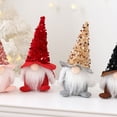 thumbnail image 4 of Christmas Gnomes Decoration Sequin Gnomes Plush Collectible Figurine Tomte Merry Christmas Santa Gnome Swedish Tomte Nisse Plush for Decor Holiay Party Gifts, 4 of 7