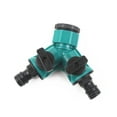 thumbnail image 4 of jinwen Plastic Garden Hose Y Faucet Splitter with Shut-Off 2/3 Way Non Rust Style_B, 4 of 5