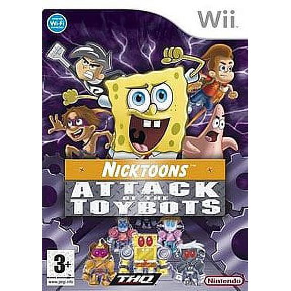 Restored Nicktoons Attack of the Toybots - Nintendo Wii (Refurbished)