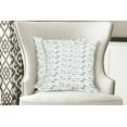 thumbnail image 4 of Ambesonne Retro Throw Pillow Cover 2 Pack, Arrow Pattern Horizontal, 16", Grey Teal White, 4 of 6