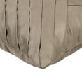 thumbnail image 2 of The HomeCentric Pillow Sham Euro, Decorative Stone Gray Euro Shams Pack of 2, 26x26 inch (65x65 cm) Suede European Shams, Solid Color, Pintucks, Textured, Striped, Euro - Stone Grey No Limits No Lines, 2 of 2