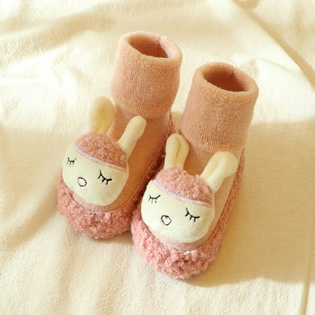

Cathalem Boy Slippers Autumn And Winter Cute Children Toddler Shoes Boys And Girls Flat Boys Shoes Size 12 Little Kid Pink 12 Months