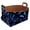Multicolor 5, variant on Colorful Background Butterflies Storage Basket Collapsible Storage Bin, PU Foldable Basket Convenient Box Storage Organizer with Handles for Shelves Office Bedroom Closet Nursery Toys Laundry
