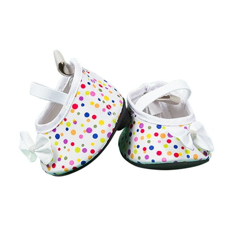 white multi color dots
