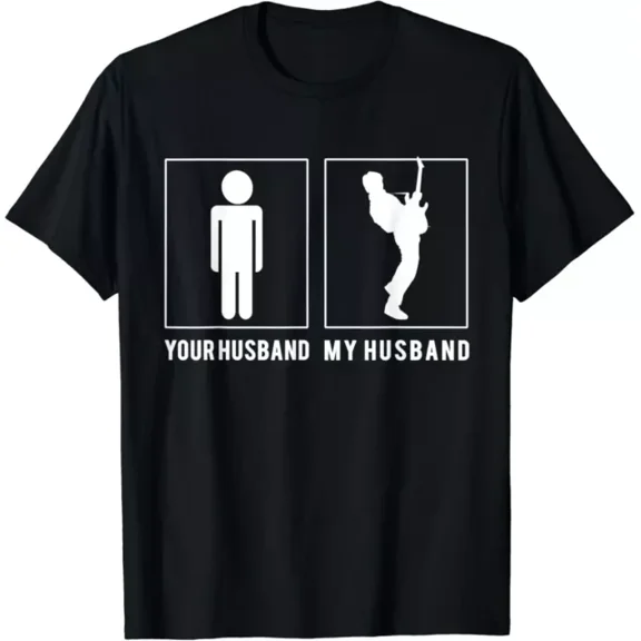 Hot Trending Tee With Guitarist Your Husband My Husband Gift Unisex T-Shirt