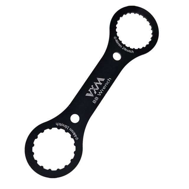 Llave De Pedalier Bicicleta Llave de soporte inferior BB44 BB46 BB49 para SM-BB51 BB52 BB70 BB71 (negro) Tmvgtek Accesorios para bicicletas
