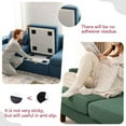 thumbnail image 6 of 4.3 Inchx20 Feet Duty Strips for Couch Cushions, Hook & Loop Tape with Adhesive, Keep Couch Cushions From Sliding, 6 of 8