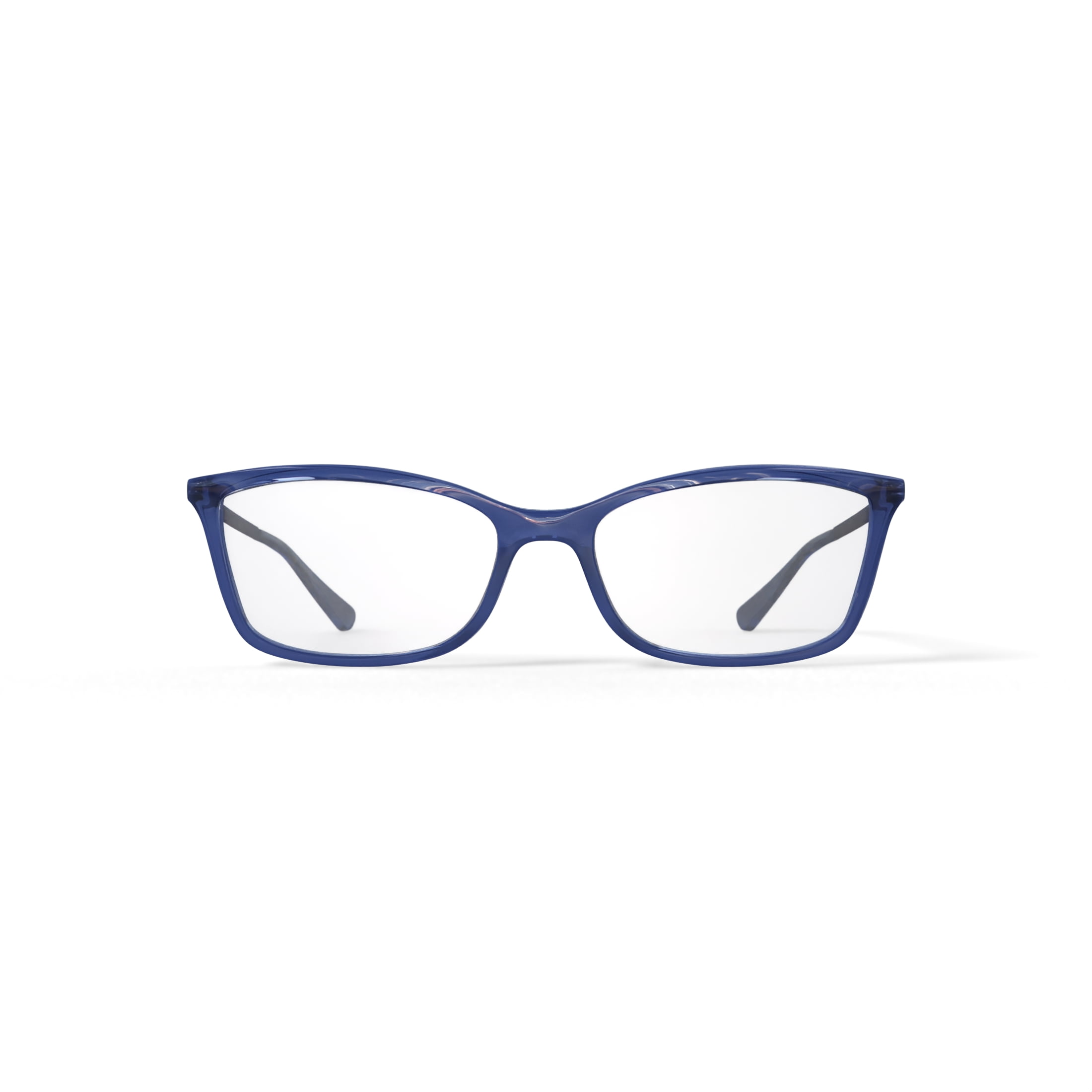 Calvin Klein CK24546 415 Womens Blue Eyeglasses Rectangular 55-13-140 CK24546 Eyeglasses - Calvin Klein Authorized Retailer  main image 2
