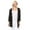 Black, variant on YEMAK Women's Knit Cardigan Sweater – Casual Roll Up Long Sleeve Open Front Sheer See Through Lightweight Soft with Pockets