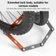 thumbnail image 3 of Candado Plegable para Bicicleta Candado Plegable para Bicicleta Resistente Al Agua a Prueba de óxido Cable de Candado para Bicicleta Eléctrica Motocicleta ANGGREK  Otros, 3 of 8