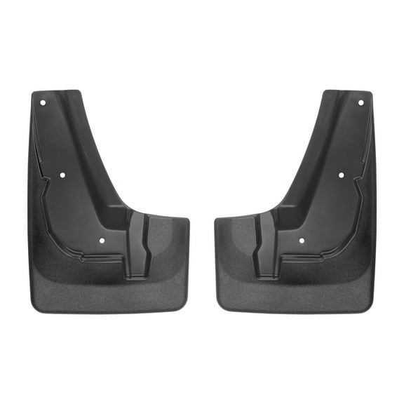 WeatherTech Custom No Drill Splash Guard MudFlaps compatible with 2019-2025 Subaru Ascent, Front Pair - Black
