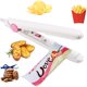 thumbnail image 1 of Mini máquina selladora de bolsas con sellado térmico para utensilios de cocina, bolsas selladas para alimentos para almacenamiento de alimentos, bolsas de chips, bolsos sellados con calor, bolsas de JAMW Sencillez, 1 of 5