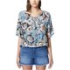 thumbnail image 1 of Sanctuary Clothing Blusa con cordones para mujer, azul, XS, 1 of 1