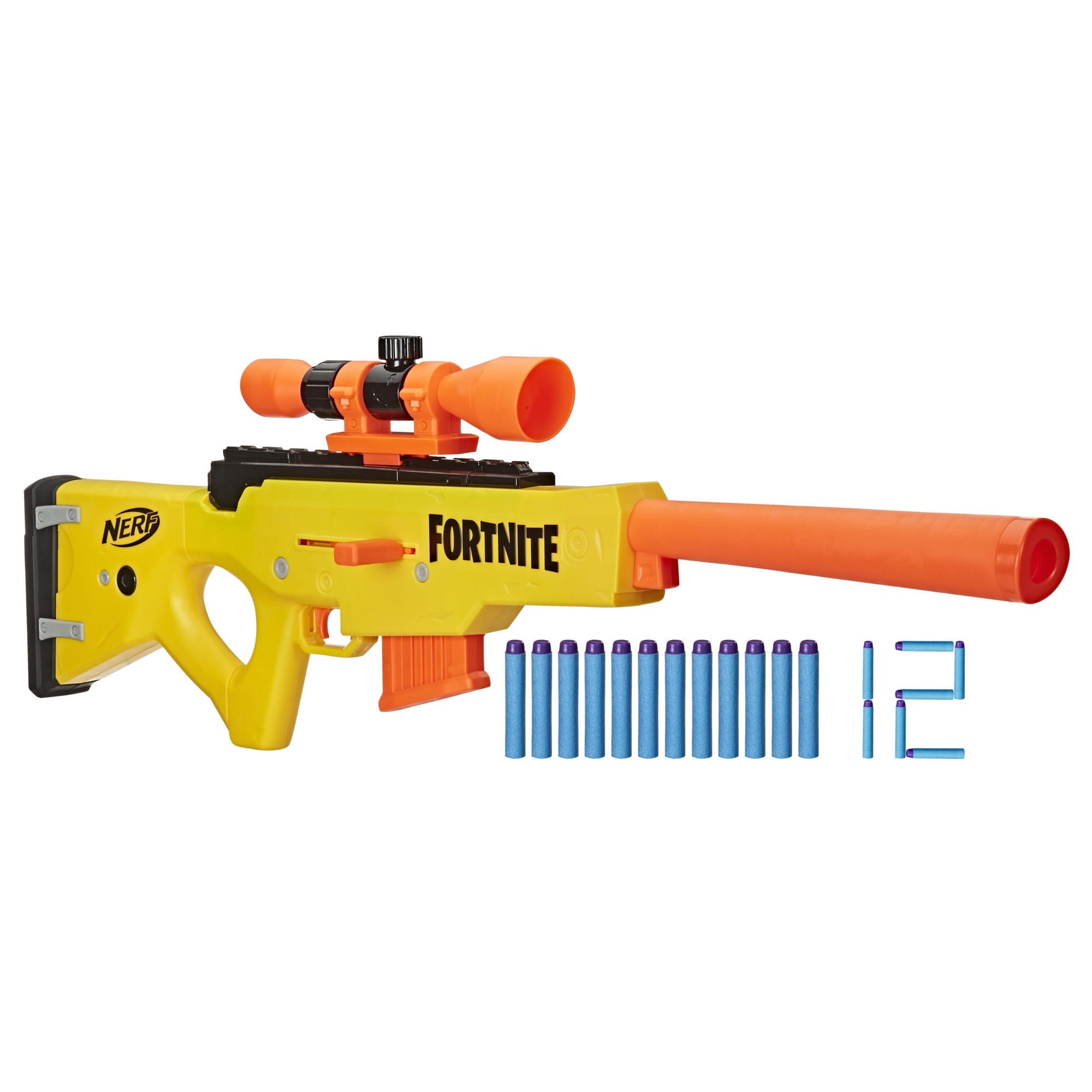 Nerf Fortnite BASR-L Blaster, Includes 12 Official Nerf Darts, for Ages 8 and Up