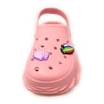 thumbnail image 5 of JEFFRICO Girls Clogs with Charms Lightweight Slip On Garden Shoes for Girls Comfort Clogs, 5 of 8