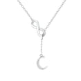 thumbnail image 1 of SIfdSeng Collier Initiale en Argent à Pompon en Forme de 8 pour Femmes Colliers en Argent pour Femmes A Z 26 Colliers Initiales Alphabet pour Adolescentes Bijoux, 1 of 3
