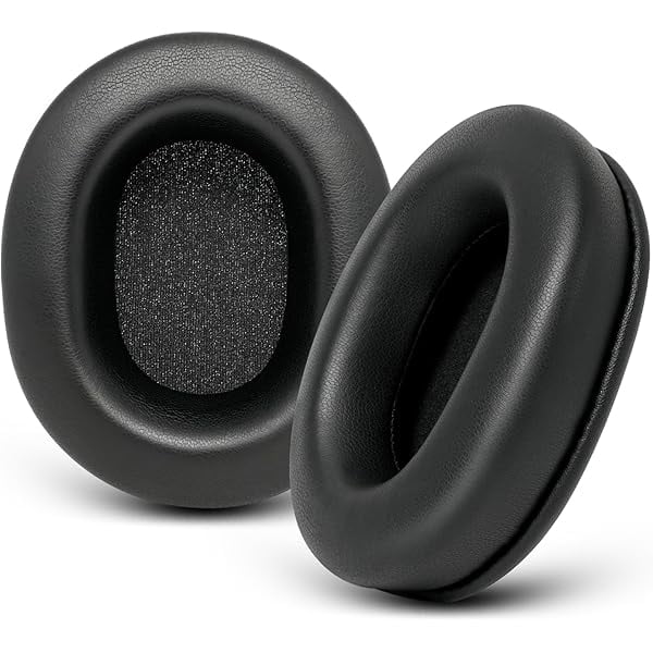 wonima44 Earpads Replacement for Audio Technica M50X, GVOEARS Ear Cushions for HyperX Cloud/Alpha, for ATH M50X M40X Turtle Beach Stealth & More Headphones with Thick Foam/Soft Leather