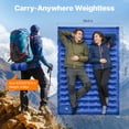 thumbnail image 4 of Colchoneta inflable doble OGERY de 15 cm de grosor para camping, 4 of 8