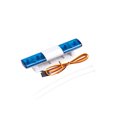 thumbnail image 1 of Vogacara 106mm/115mm/145mm luz de ingeniería práctica barra LED intermitente lámpara alarmante bajo consumo de energía 1/14 camión Drift Scx10 Kits de construcción modelo 106mm Azul Vogacara FN010441-10B, 1 of 6