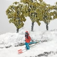 thumbnail image 4 of Resin 1/87 Ski Figures Landscape Figure Scenes Accessories +Resin 1/87 Macarena Figuras de dioramas, 4 of 9