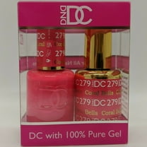 DND - DC Duo Soak off Gel & Matching nail polish, #279 - Coral Bells