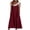 Wine-womens dresses, variant on RongHuan Linen Dress Women Loose Fit Lace Floral Trim Midi Beach Dress Summer Sleeveless Vacation Sun Dresses with Pockets