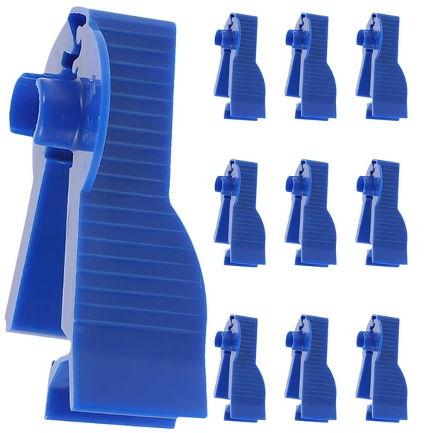 ColoMX 10 unids Accesorios de diálisis peritoneal Peritoneoclysis Bolsa Clips Peritoneoclysis Fijación de la herramienta de fijación Suministro de diálisis