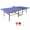 Blue 681, variant on Compact 9x4.1ft Foldable Ping Pong Table Set for Indoor Games with Net, Paddles, Balls - MDF Black