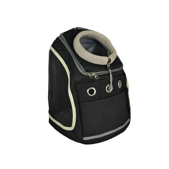 Three Star Import & Export DB11-BLK 15 x 13 x 10 in. Fabric & Mesh Pet Backpack