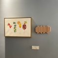thumbnail image 3 of Ganchos de pared NQ 5 ganchos Madera Natural 31x16x4.4 cm, 3 of 4