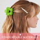 thumbnail image 3 of 10 horquillas de perlas con estilo, horquillas elegantes para el pelo, accesorios para el pelo para niñas, para fiestas y banquetes (blanco, 5 unidades por juego), 3 of 6