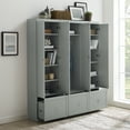 thumbnail image 3 of Harper 3Pc Entryway Set - Hall Tree & 2 Pantry Closets, 3 of 19