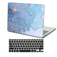 thumbnail image 1 of KSK KAISHEK Hard Shell Cover for 2022.0 Released MacBook Air 13.6" m2 with Touch Bar Type C Model: A2681 Marble 33_1 + Black Keyboard Cover, 1 of 5