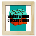 thumbnail image 1 of Winner Winner Chicken Winner Square Picture Frame Wall Tabletop Display, 1 of 3