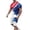 White, variant on Styesk Mens Outfits 2 Piece Men's 3D Unlimited Independent Day Printing Set With Round Neck Short Sleeve T-shirt Elastic Waist Shorts Casual Sports Holiday Top Shorts Two Piece Set