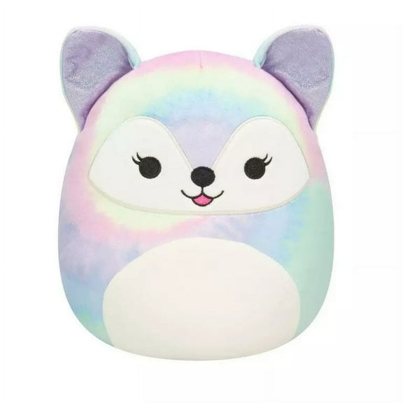 Squishmallows Felexine the Tie-Dye Fox 8-in Plush