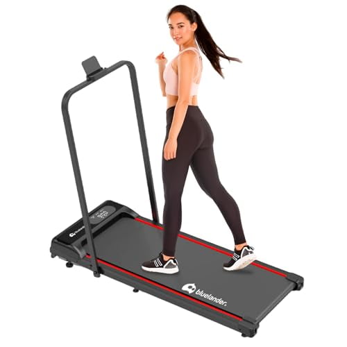 Caminadora Eléctrica Bluelander 2.5 HP Walking Pad con Asa plegable 1 a 6 km/h