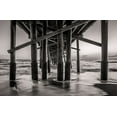 thumbnail image 2 of Taylor, Glenn 24x17 Black Ornate Wood Framed with Double Matting Museum Art Print Titled - Beneath The Pier, 2 of 4